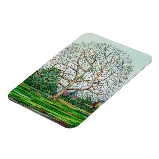 Bow Tree Winter Magneet (Linkerzijde)