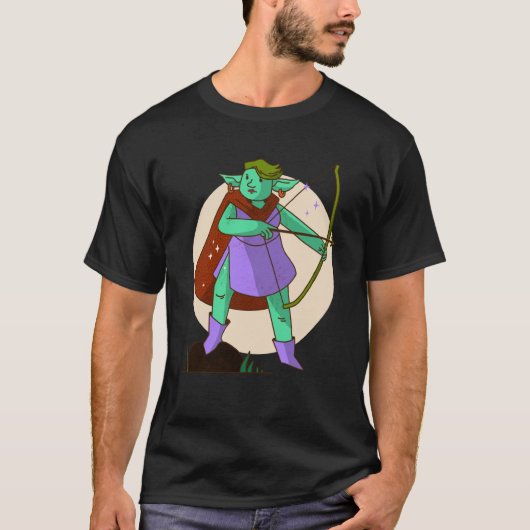 bow troll archery t-shirt (Voorkant)