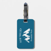 Bow Valley Provincial Park Bagagelabel (Achterkant verticaal)