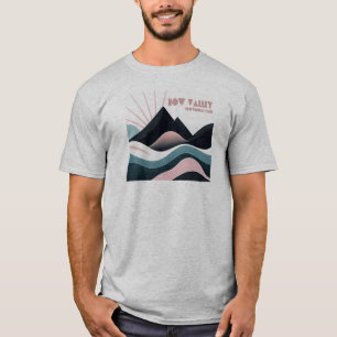 Bow Valley Provincial Park Gekleurde heuvels T-shirt