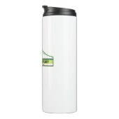 Bow Valley Provincial Park Groene strepen Thermosbeker (Geroteerd rechts)