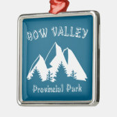 Bow Valley Provincial Park Metalen Ornament (Links)