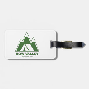 Bow Valley Provincial Park Mountains Camping Bagagelabel