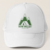 Bow Valley Provincial Park Mountains Camping Trucker Pet (Voorkant)