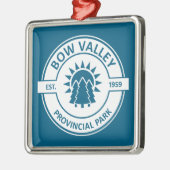 Bow Valley Provincial Park Sun Trees Metalen Ornament (Links)