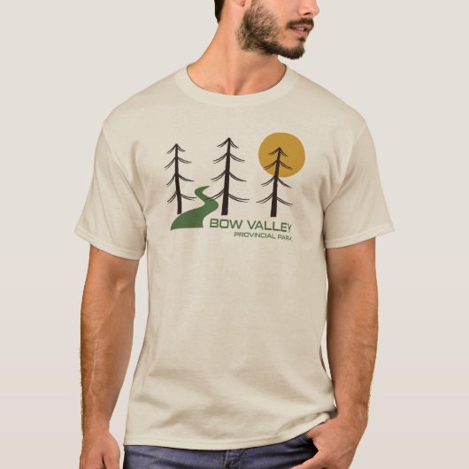 Bow Valley Provincial Park Trail T-shirt (Voorkant)