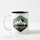 Bow Valley Provincial Park Tweekleurige Koffiemok (Links)
