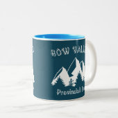 Bow Valley Provincial Park Tweekleurige Koffiemok (Voorkant rechts)