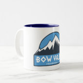 Bow Valley Provincial Park Tweekleurige Koffiemok (Voorkant links)