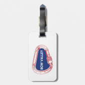 Bow Valley Rock cliché Carabiner Bagagelabel (Achterkant verticaal)