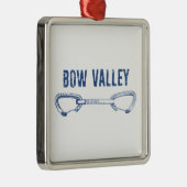Bow Valley Rock-klimmer, Quickdraw Metalen Ornament (Rechts)