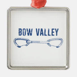 Bow Valley Rock-klimmer, Quickdraw Metalen Ornament