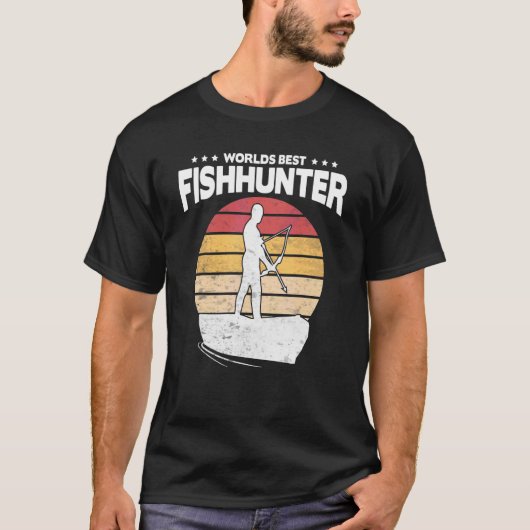 Bow Vist de Amerikaanse vlag Bowfish A T-shirt (Voorkant)