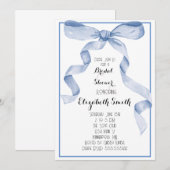 Bow Vrijgezellenfeest Invite Kaart (Voorkant / Achterkant)