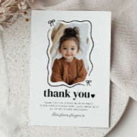 Bow Wavy Border Foto Verjaardag