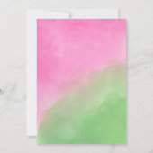 Bow Wicked Birthday Party  Invitation Kaart (Achterkant)