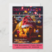 Bow Wow Big Santa Jaarlijkse Kerstfeest Kaart (Voorkant)