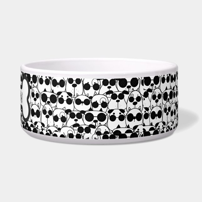 Bow Wow Dog Bowl Voerbakje (Voorkant)