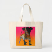 Bow Wow Doggie Canvas tas (Voorkant)