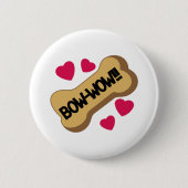 Bow-Wow Ronde Button 5,7 Cm (Voorkant)
