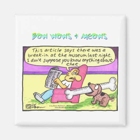 BOW WOWS & MEOWS - Dit artikel zegt... Magneet (Voorkant)