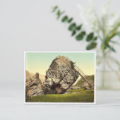 Bowder Stone, Lake District, Engeland, Photochr Briefkaart (Staand voorkant)