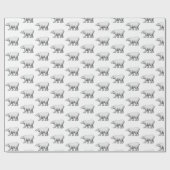 Bowdoin College Polar Beren Cadeaupapier (Vlak)