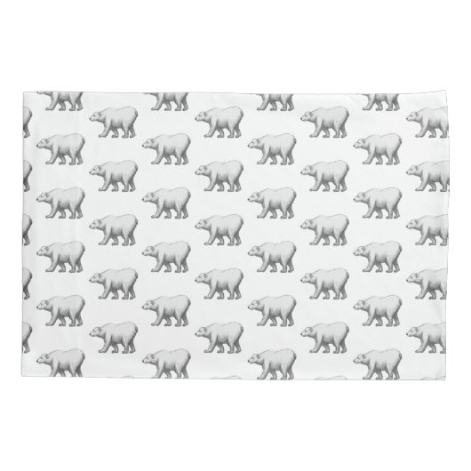 Bowdoin College Polar Beren Kussensloop (Achterkant)