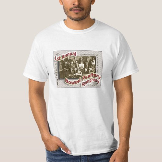 Bowed Psaltery Symphony - Value T-Shirt (Voorkant)