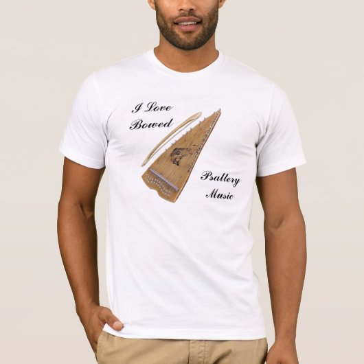 ;BOWED PSALTERY-T-SHIRT T-SHIRT (Voorkant)