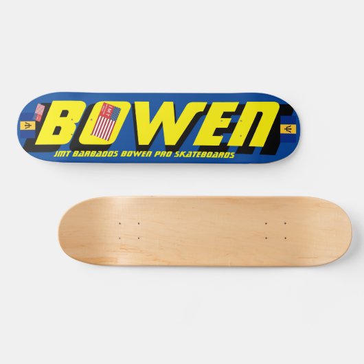 BOWEN JMT BARB 7 3/4" Skateboard Deck (Horizontaal)