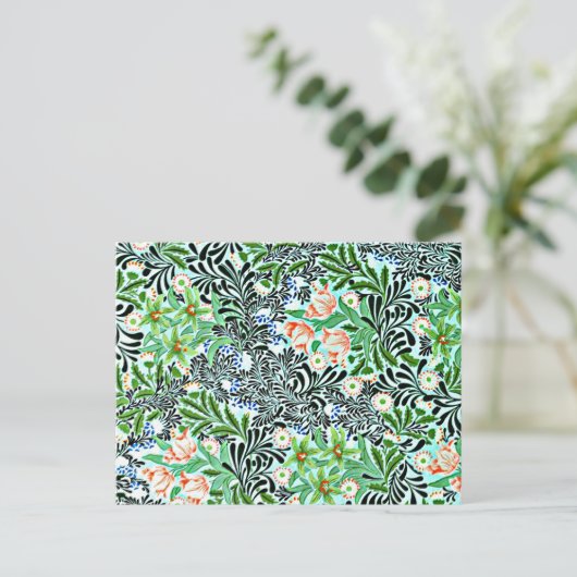 Bower,  William Morris patroon, Briefkaart (Staand voorkant)