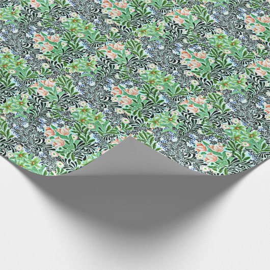 Bower, William Morris patroon, Cadeaupapier (Hoek)