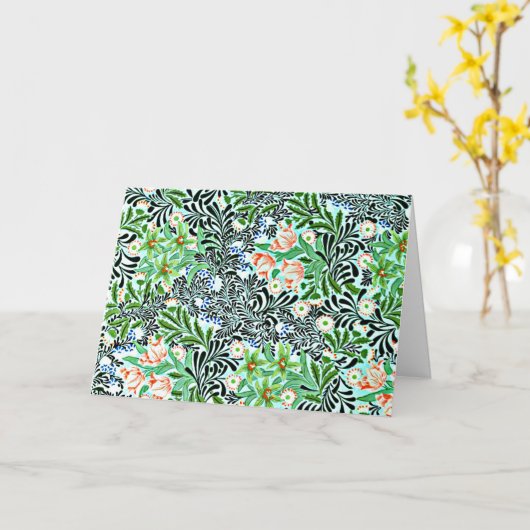 Bower,  William Morris patroon, Kaart (Gele Bloem)