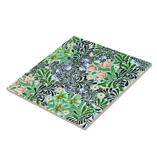 Bower, William Morris patroon, Tegeltje (Zijkant)