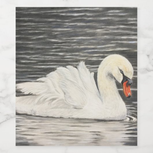 Bowering Park Swan Wijn Etiket (Enkel label)