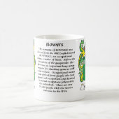 Bowers gezinscolat van de mok van wapens (Center)