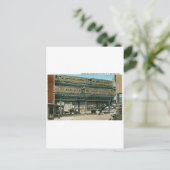 Bowery and Doubledeck Elevated R.R., NYC Briefkaart (Staand voorkant)