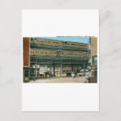 Bowery and Doubledeck Elevated R.R., NYC Briefkaart (Voorkant)