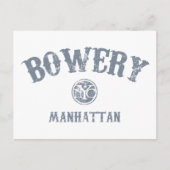 Bowery Briefkaart (Voorkant)
