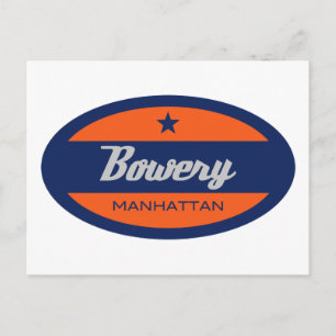 Bowery Briefkaart