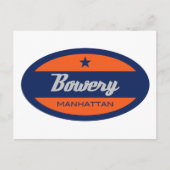 Bowery Briefkaart (Voorkant)