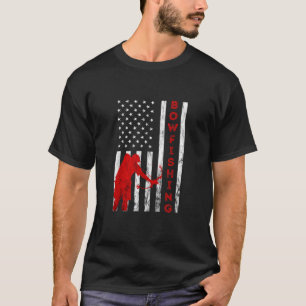 Bowfish American Bowfisher Usa Fish Bow Hunting T-shirt
