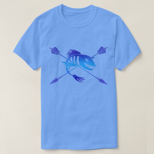 Bowfish Bowfish Hunting Bow Vissen Ar T-shirt (Design voorkant)