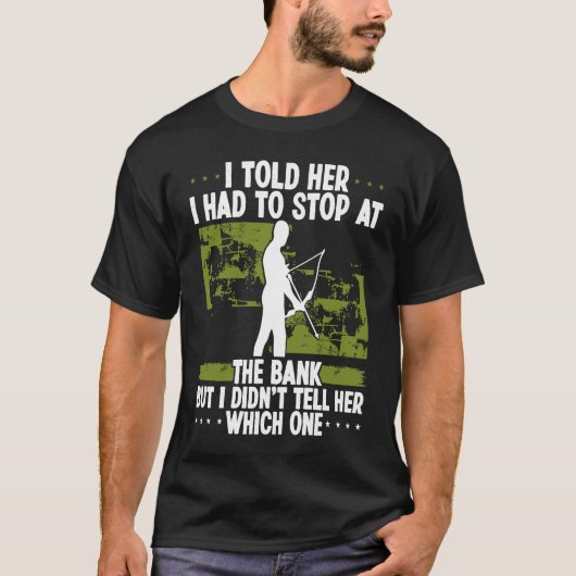 Bowfisher Bowhunter Airboot Archer Bowfish T-shirt (Voorkant)