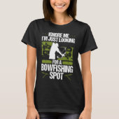 Bowfisher Fisherman Bowfishing Spot Archer Bowhunt T-shirt (Voorkant)