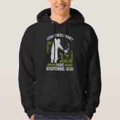 Bowfisher I dont need Money Bowhunter Airboat Bowf Hoodie (Voorkant)