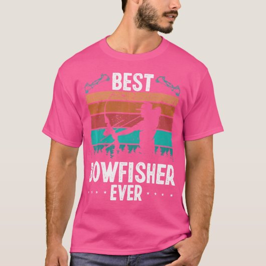 Bowfishing Arrow Rest Bow Vist Bowfishing Reel T-shirt (Voorkant)