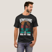Bowfishing is kinda my thing Bowfisher Airboat Fis T-shirt (Voorkant volledig)