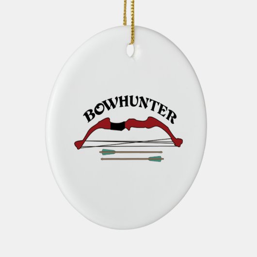 BOWHUNTER KERAMISCH ORNAMENT (Rechts)